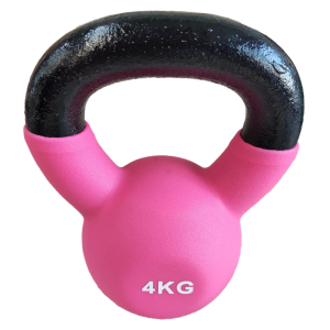 Ironman 4kg Cast Iron Coated Kettlebell