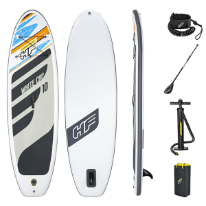 Bestway 10ft" Hydro-Force White Cap Inflatable Paddle Board SUP Set