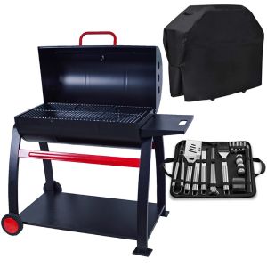 Emberman Large Barrel Charcoal Barbecue