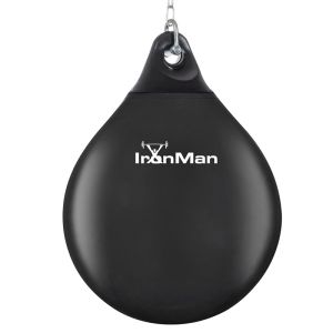 Ironman 15" Aqua Punching Bag Black