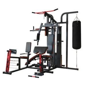 Strength Master IM-306 Advanced 3 Station Multi Gym With Punching Bag