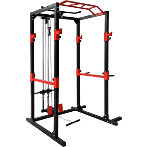 BodyTrain Professional Power Rack with Cable System