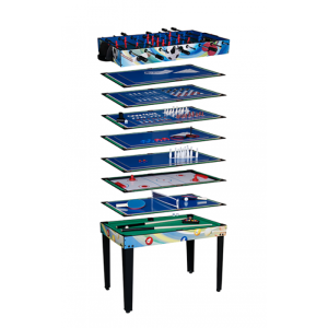 Air King Unicorn 12 in 1 Multi Games Table WITH POOL, TABLE FOOTBALL, TABLE TENNIS AND MANY MORE GAMES